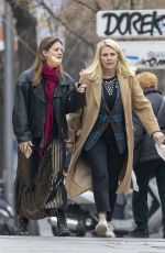 ISABELLE JUNOT Out with Her Mother Nina Wendelboe-Larsen in Madrid 12/29/2021