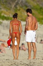 IZABEL GOULART in Bikini at a Christmas Photoshoot in St Barts 12/23/2021