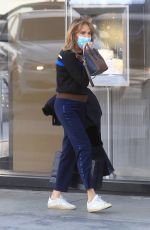 JACLYN SMITH Out for Christmas Shopping on Rodeo Drive in Beverly Hills 12/21/2021