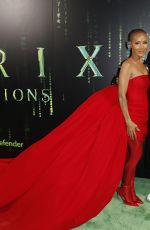 JADA PINKETT SMITH at The Matrix Resurrections Premiere Screening at Castro Theatre in San Francisco 12/18/2021