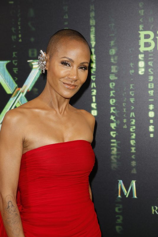 JADA PINKETT SMITH at The Matrix Resurrections Premiere Screening at Castro Theatre in San Francisco 12/18/2021
