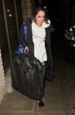 JANETTE MANRARA Leaves It Takes Two Studio in London 12/09/2021