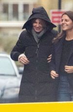 JEMMIMA GOLDSMITH KHAN Out with a Friend in West London 12/11/2021