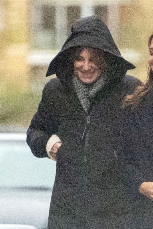 JEMMIMA GOLDSMITH KHAN Out with a Friend in West London 12/11/2021