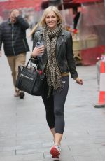 JENNI FALCONER Leaves Smooth Radio in London 12/21/2021
