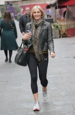 JENNI FALCONER Leaves Smooth Radio in London 12/21/2021