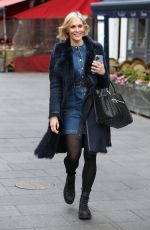 JENNI FGALCONER Leaves Smooth FM Show in London 12/22/2021