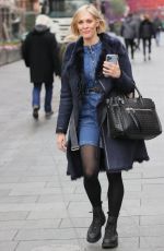 JENNI FGALCONER Leaves Smooth FM Show in London 12/22/2021
