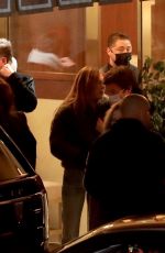 JENNIFER ANISTON at at a Birthday Celebration at Sunset Towers in Hollywood 12/10/2021