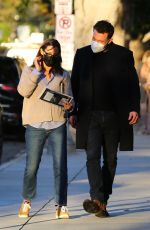 JENNIFER GARNER and Ben Affleck at a Parent Meeting at Their Kid