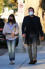 JENNIFER GARNER and Ben Affleck at a Parent Meeting at Their Kid