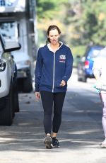 JENNIFER GARNER Out Hiking with a Friend in Brentwood 12/01/2021
