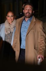 JENNIFER LOPEZ and Ben Afleck Arrives at Jimmy Kimmel Live! in Hollywood 12/15/2021