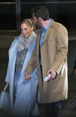 JENNIFER LOPEZ and Ben Afleck Arrives at Jimmy Kimmel Live! in Hollywood 12/15/2021