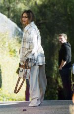 JENNIFER LOPEZ Heading to a Photoshoot in Los Angeles 12/08/2021