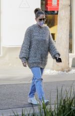 JENNIFER LOPEZ in Ripped Denim Out in Los Angeles 12/17/2021