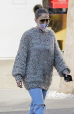 JENNIFER LOPEZ in Ripped Denim Out in Los Angeles 12/17/2021