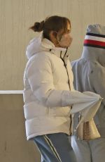 JENNIFER LOPEZ Out for Last Minute Christmas Shopping at Westfield Mall 12/23/2021