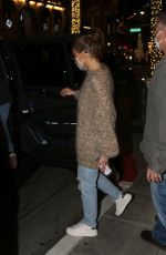 JENNIFER LOPEZ Shopping at Christian Dior in Beverly Hills 12/17/2021