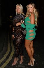 JESS and EVE GALE at Ours Restaurant in London 12/04/2021