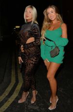 JESS and EVE GALE at Ours Restaurant in London 12/04/2021