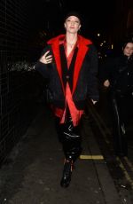 JESS GLYNNE Arrives at Vas J Morgans Party in London 12/02/2021