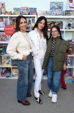 JESSICA ALBA and EIZA GONZALEZ at Baby2Baby Holiday Party at SoFi Stadium in Inglewood 12/11/2021