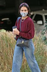 JESSICA ALBA Leaves Her Office in Los Angeles 12/15/2021