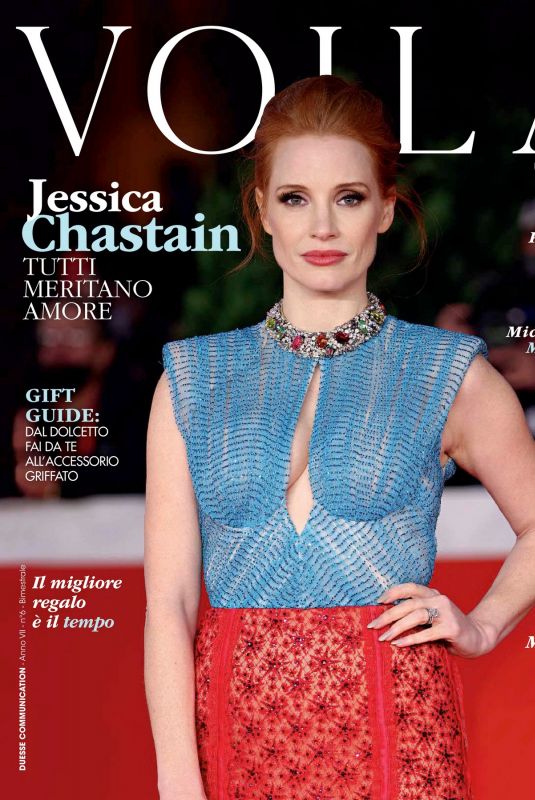 JESSICA CHASTAIN in Voila Magazine, December 2021