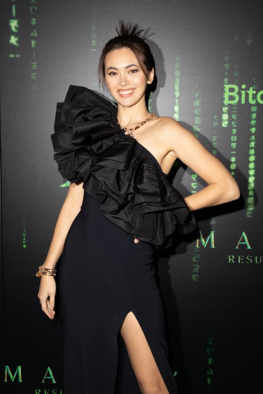 JESSICA HENWICK at The Matrix Resurrections Premiere Screening at Castro Theatre in San Francisco 12/18/2021