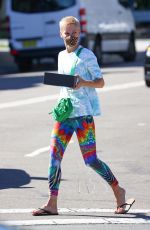 JESSICA ROWE Leaves Sonoma Bakery Rose Bay in Sydney 12/30/2021