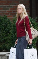 JESSICA STAM Out Shopping in New York 12/16/2021