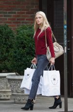 JESSICA STAM Out Shopping in New York 12/16/2021