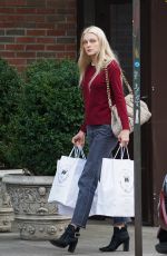 JESSICA STAM Out Shopping in New York 12/16/2021