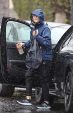 JODIE FOSTER Arrives at a Gym in Beverly Hills 12/29/2021
