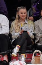 JOJO SIWA at LA Lakers vs Orlando Magic Game at Staples Center 12/12/2021