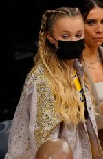 JOJO SIWA at LA Lakers vs Orlando Magic Game at Staples Center 12/12/2021