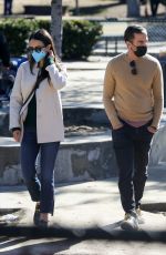 JORDANA BREWSTER and Mason Morfit Out at a Park in Los Angeles 12/26/2021