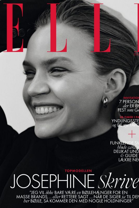 JOSEPHINE SKRIVER in Elle Magazine, Denmark December 2021