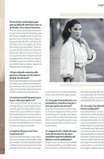 JUANA ACOSTA in Cara Magazine, October 2021