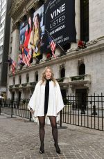 JULIANNE HOUGH Arrives at Wall Street Stock Exchange in New York 12/15/2021