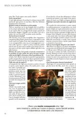 JULIANNE MOORE in Grazia Magazine, Italy December 2021