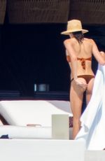 KAIA GERBER in Bikini at a Pool in Los Cabos 12/24/2021