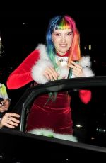 KAILI, DANI and BELLA THORNE Leaves a Venue in Hollywood 12/12/2021
