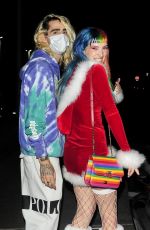 KAILI, DANI and BELLA THORNE Leaves a Venue in Hollywood 12/12/2021