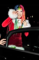 KAILI, DANI and BELLA THORNE Leaves a Venue in Hollywood 12/12/2021