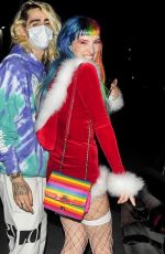 KAILI, DANI and BELLA THORNE Leaves a Venue in Hollywood 12/12/2021