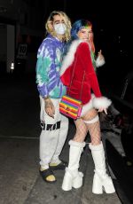 KAILI, DANI and BELLA THORNE Leaves a Venue in Hollywood 12/12/2021