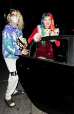 KAILI, DANI and BELLA THORNE Leaves a Venue in Hollywood 12/12/2021