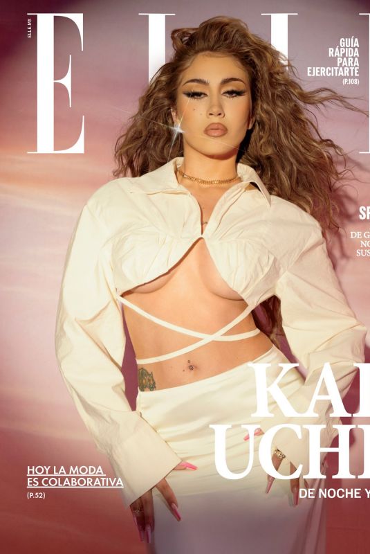 KALI UCHIS in Elle Magazine,Mexico August 2021